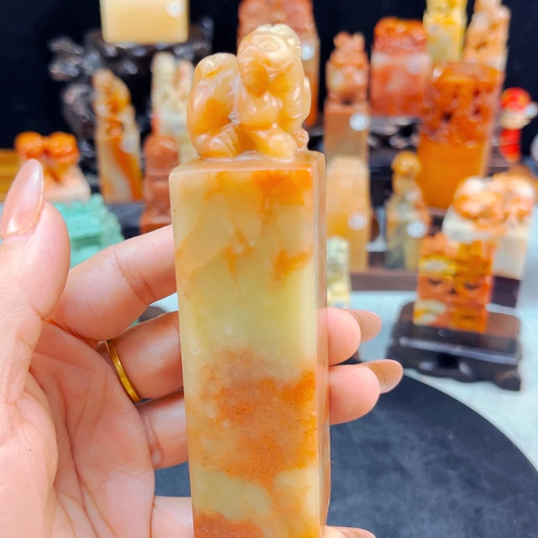 山***香寿山石捡漏瑕疵品3*3