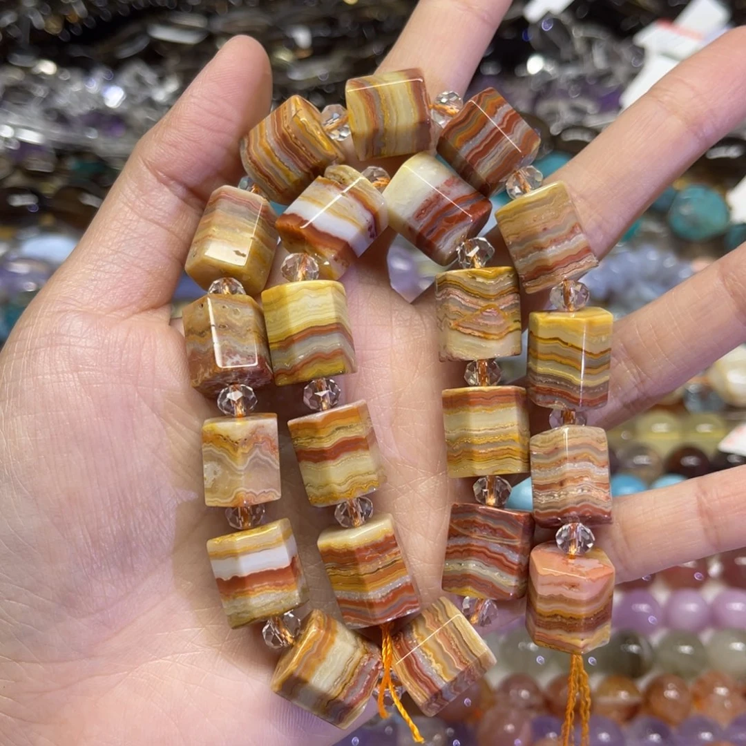 幕***凉玛瑙/玉髓散珠天然红纹玛瑙