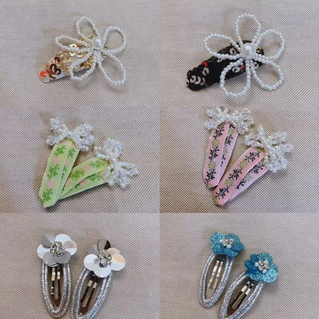 【珍珠发夹】头饰少女风风格BB夹日韩女发夹发饰韩版刘海夹