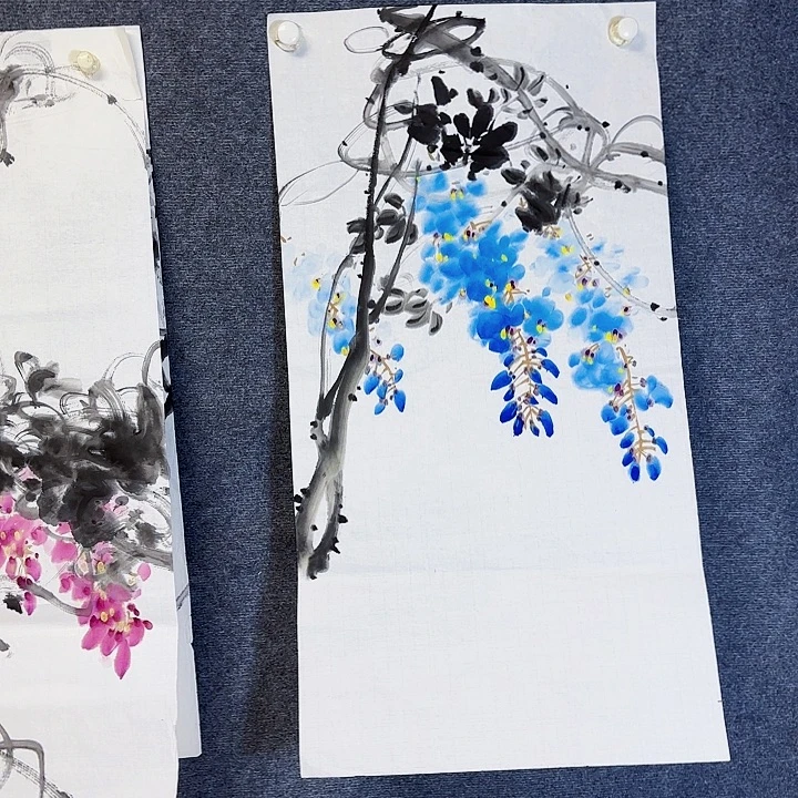 国画国画花鸟画作品
