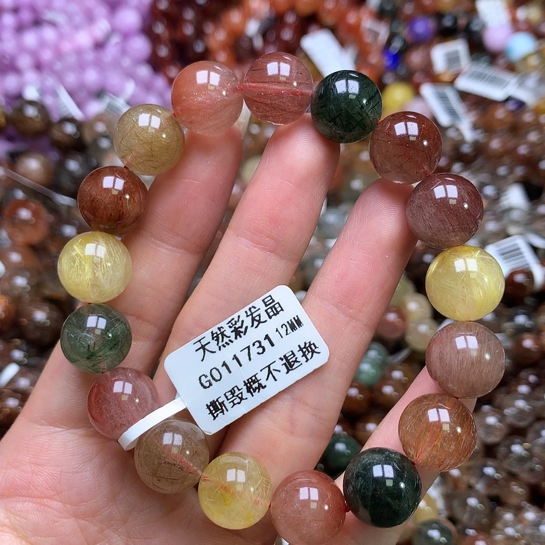 水晶手链未镶嵌，