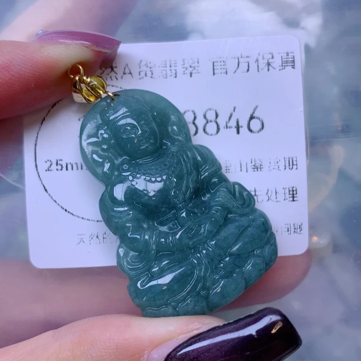 吊坠(不含链)未镶嵌翡翠