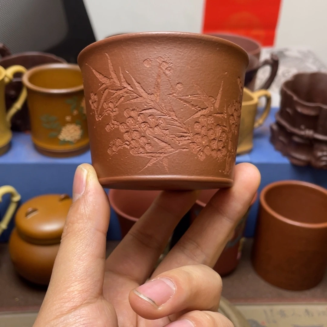 紫砂茶杯紫砂主人杯150cc