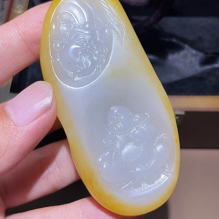 和田玉颈饰未镶嵌Y