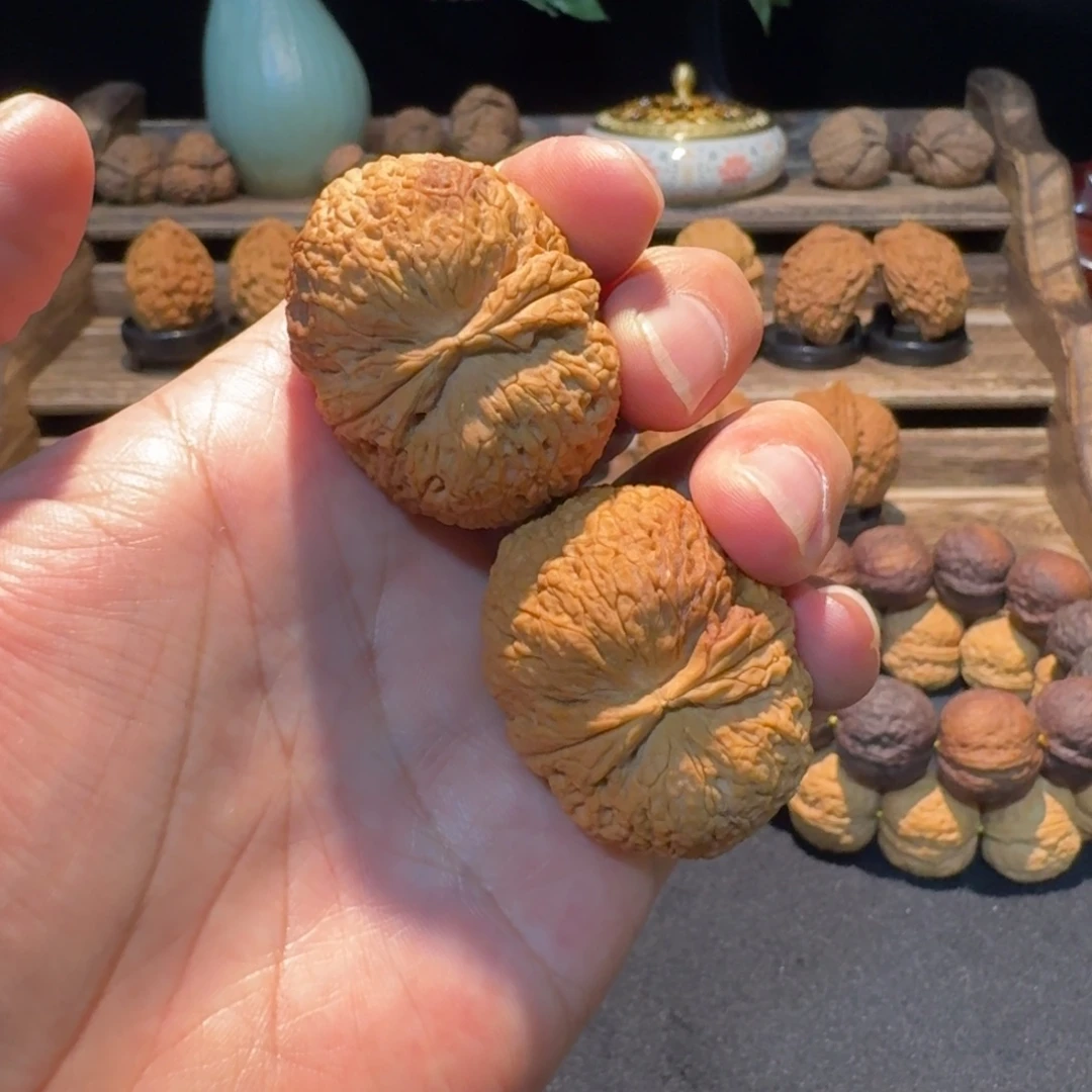 十***生文玩核桃把件云南铁核桃12