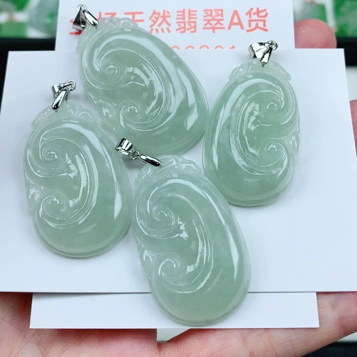 翡翠未镶嵌颈饰多样性发其1