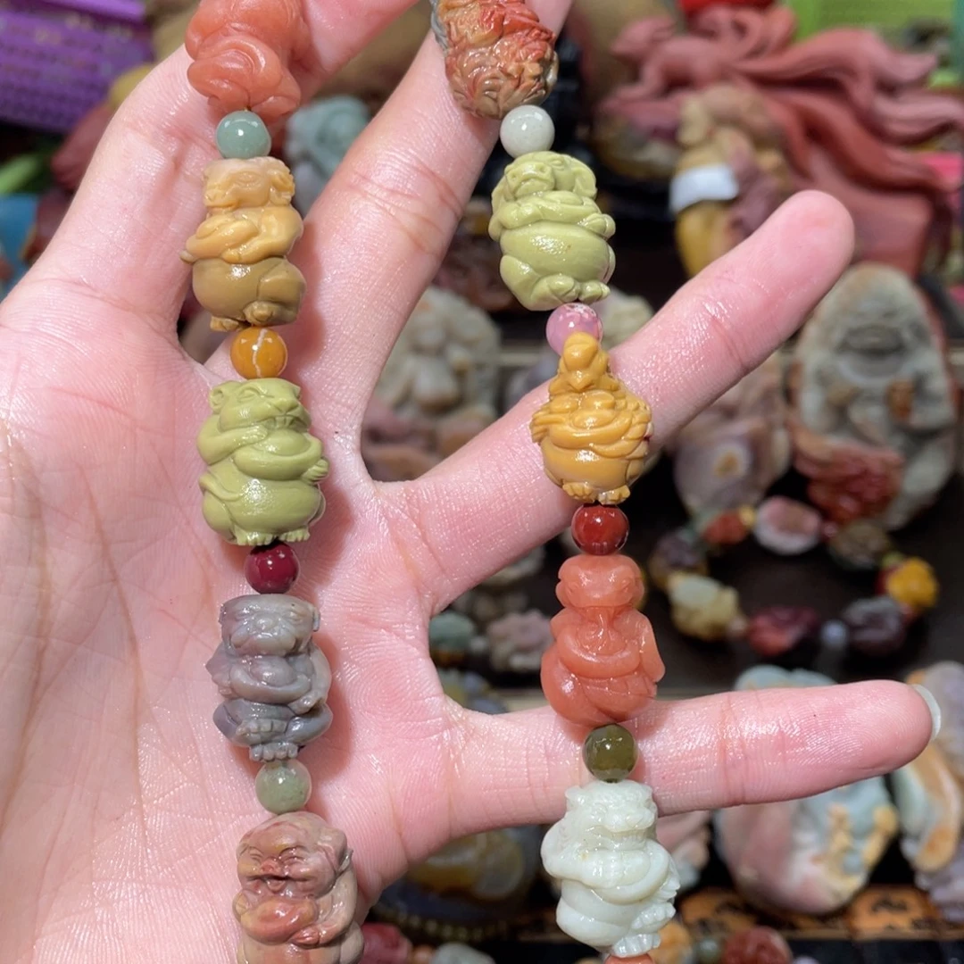 石英质玉未镶嵌手链