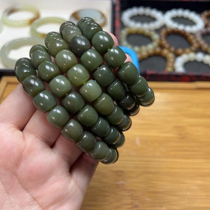 珠子未镶嵌定制和田玉多样性拍一发一