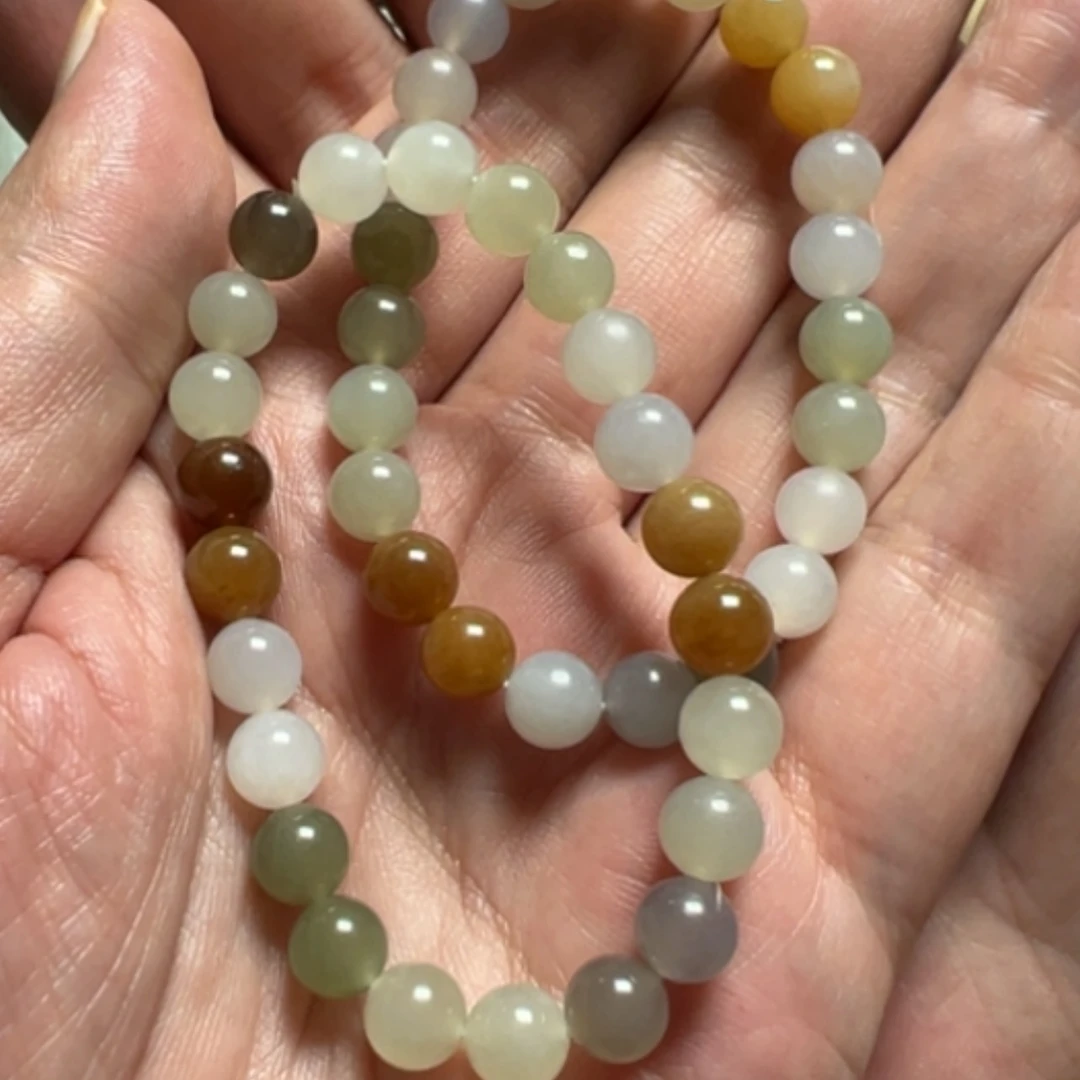 【闪购商品】未镶嵌手串和田玉珍*海