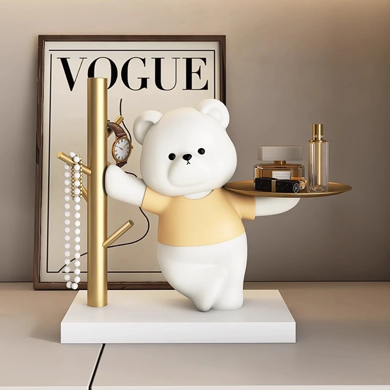 MSKA钥匙收纳置物架玄关摆件入户鞋柜家居装饰品搬家礼物乔迁新居