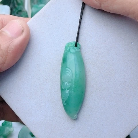 未镶嵌独山玉吊坠(不含链)秋**马