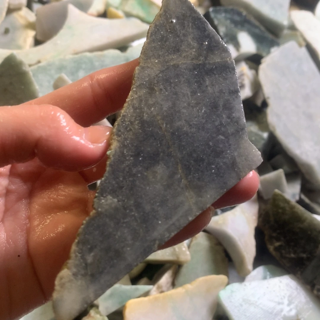 翡翠颈饰未镶嵌缅甸翡翠