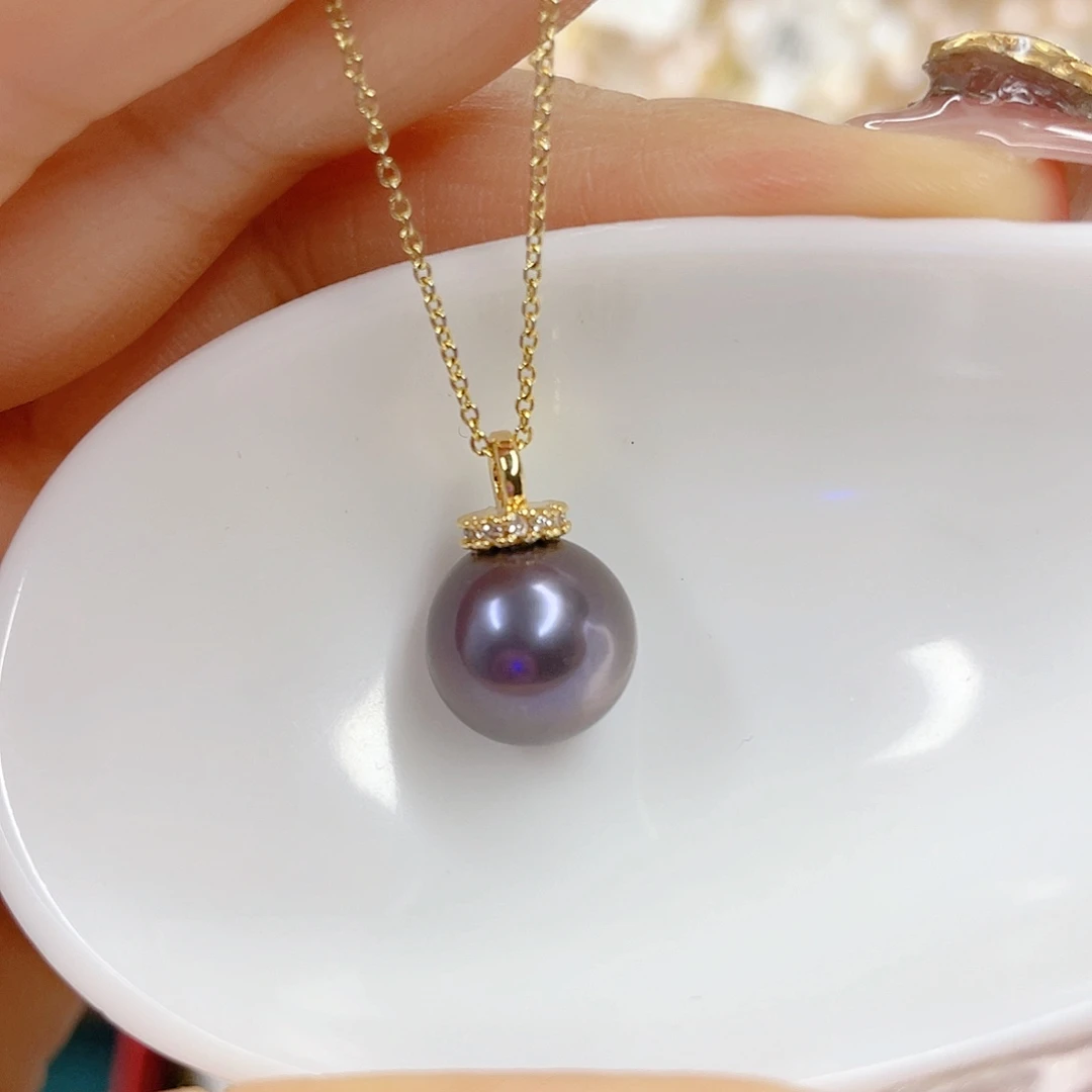 淡水珍珠未镶嵌吊坠(赠链)