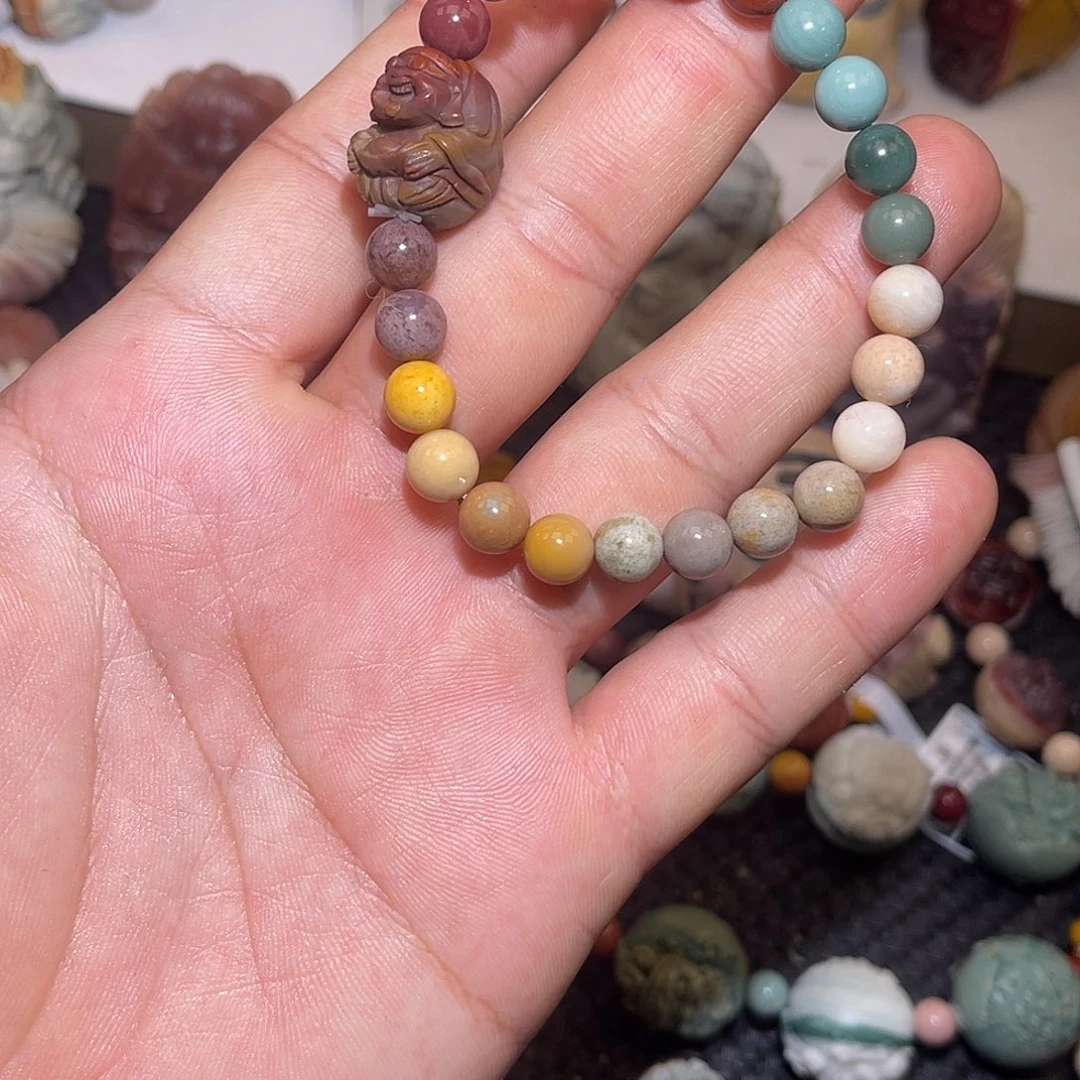 未镶嵌手串石英质玉