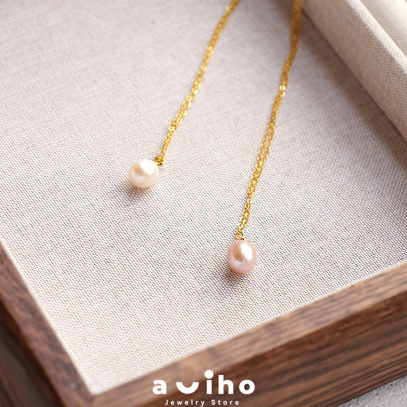 aviho 一颗珍珠项链