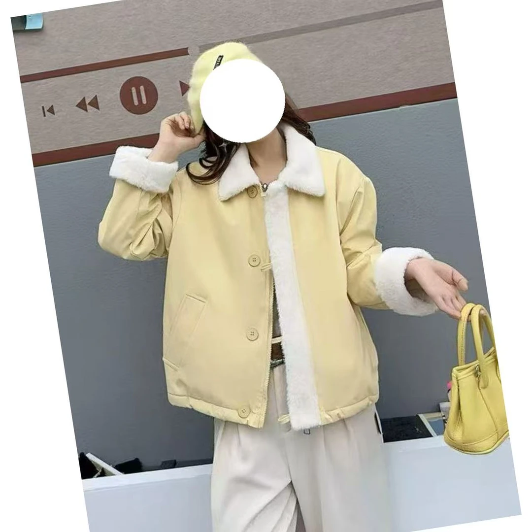 （更衣铺专属）2601纽扣外套1455厂