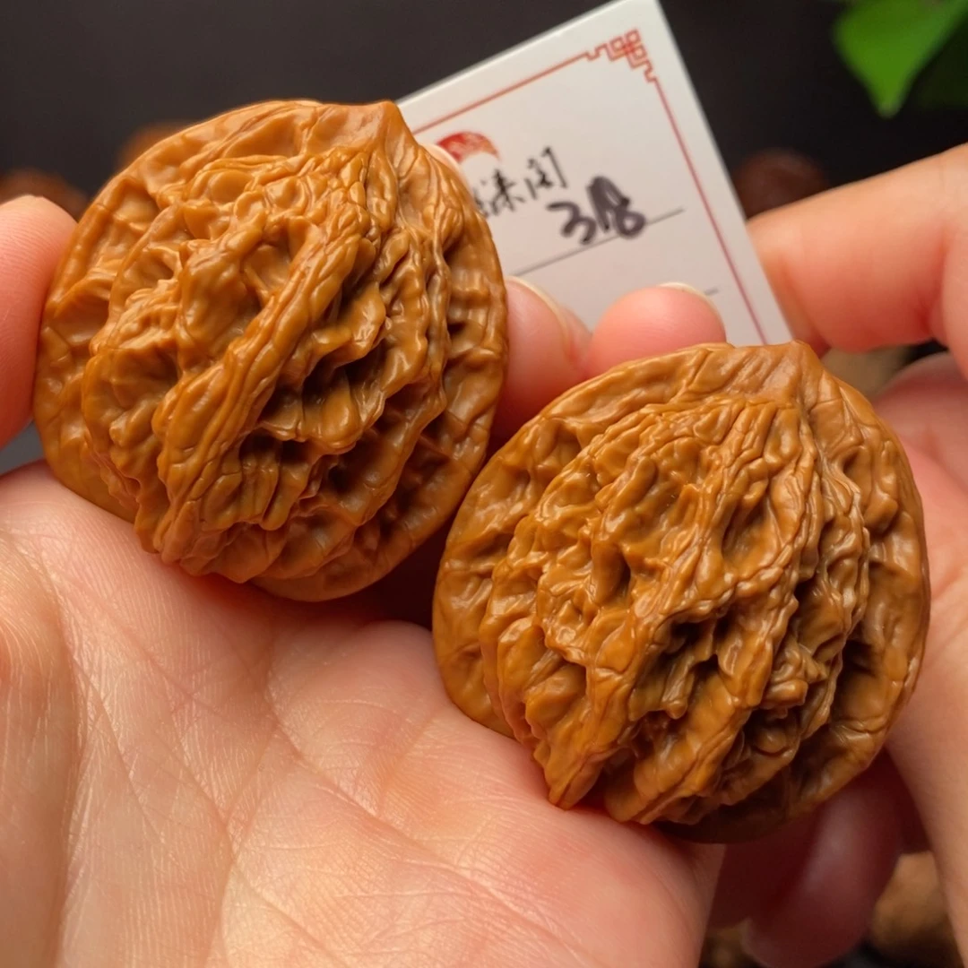 把件文玩核桃318号40全品麦穗