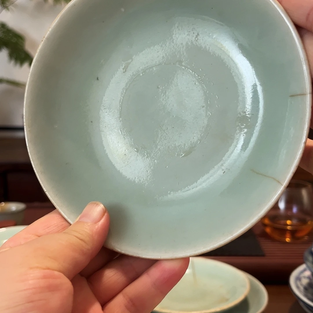 休***果茶壶紫砂清豆青壶承盘