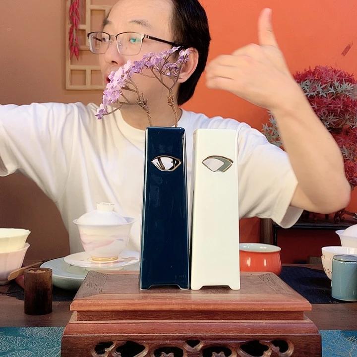 陶瓷花插一对8822882585688555666