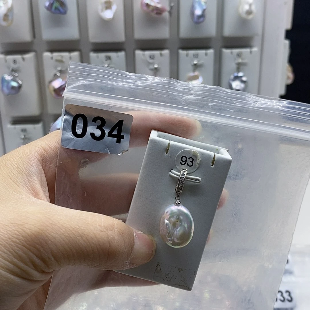 颈饰合金淡水珍珠