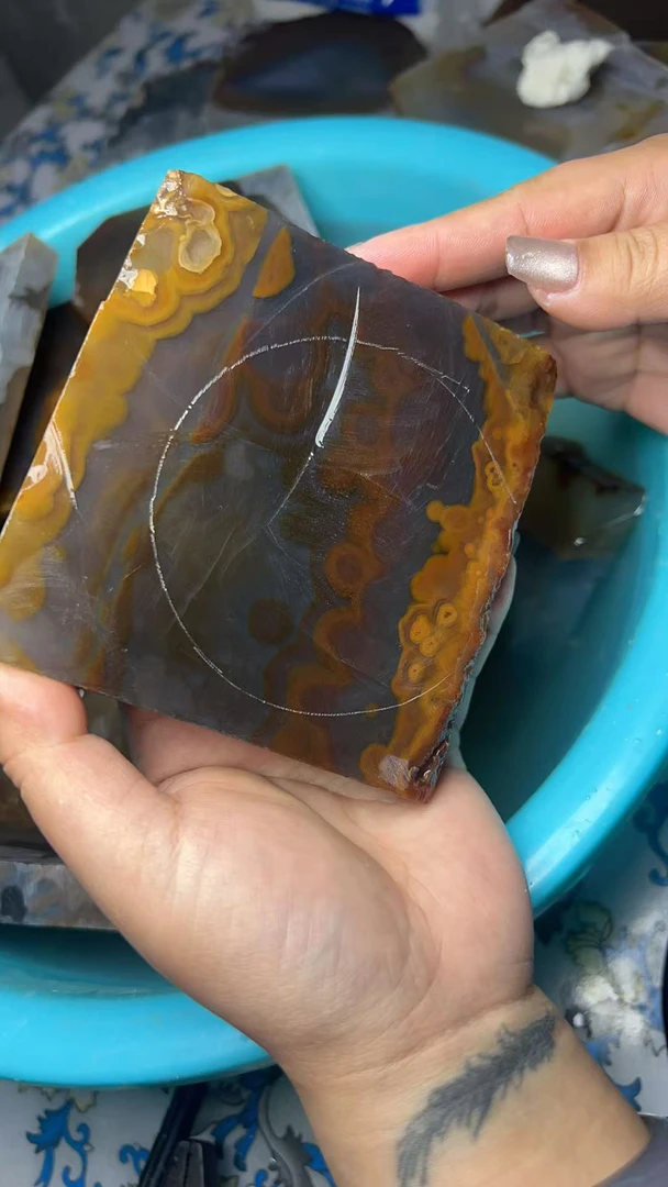 玛瑙材质手镯定制链接，没质量问题不退换