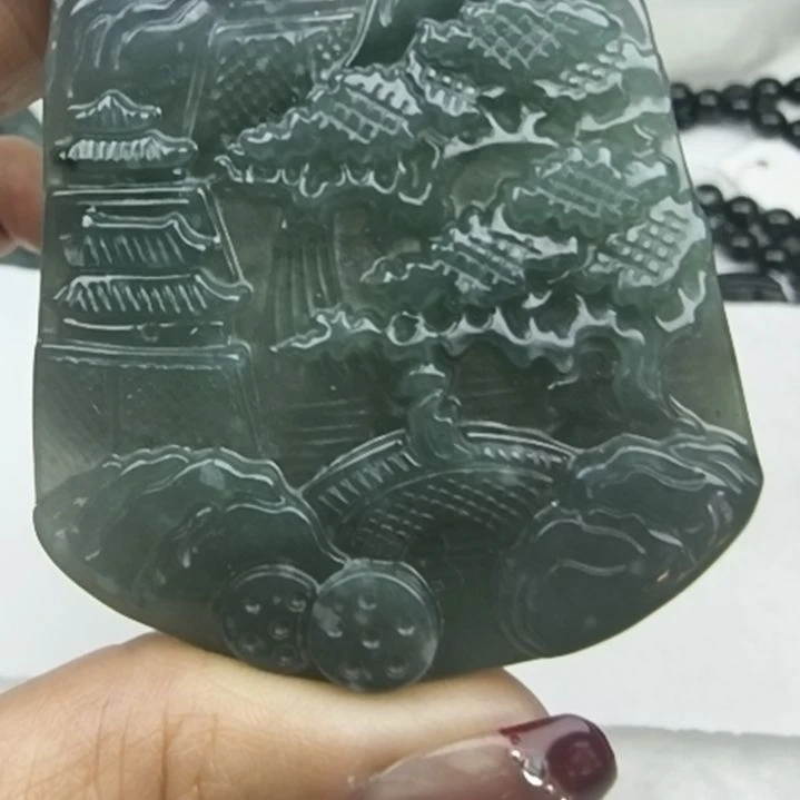 翡翠吊坠(不含链)未镶嵌