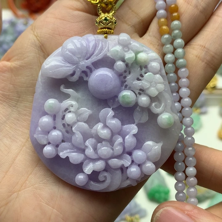 颈饰未镶嵌翡翠翡翠