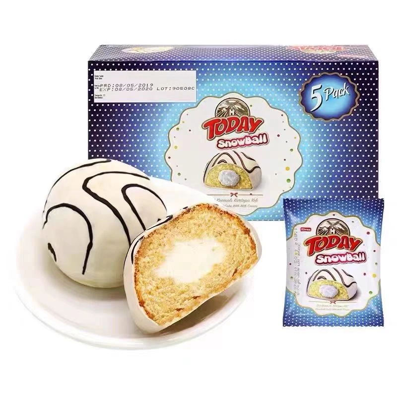 【2026年1月6日到期】*3盒 牛奶/咖啡/椰香味雪球堡200g（40g*5）