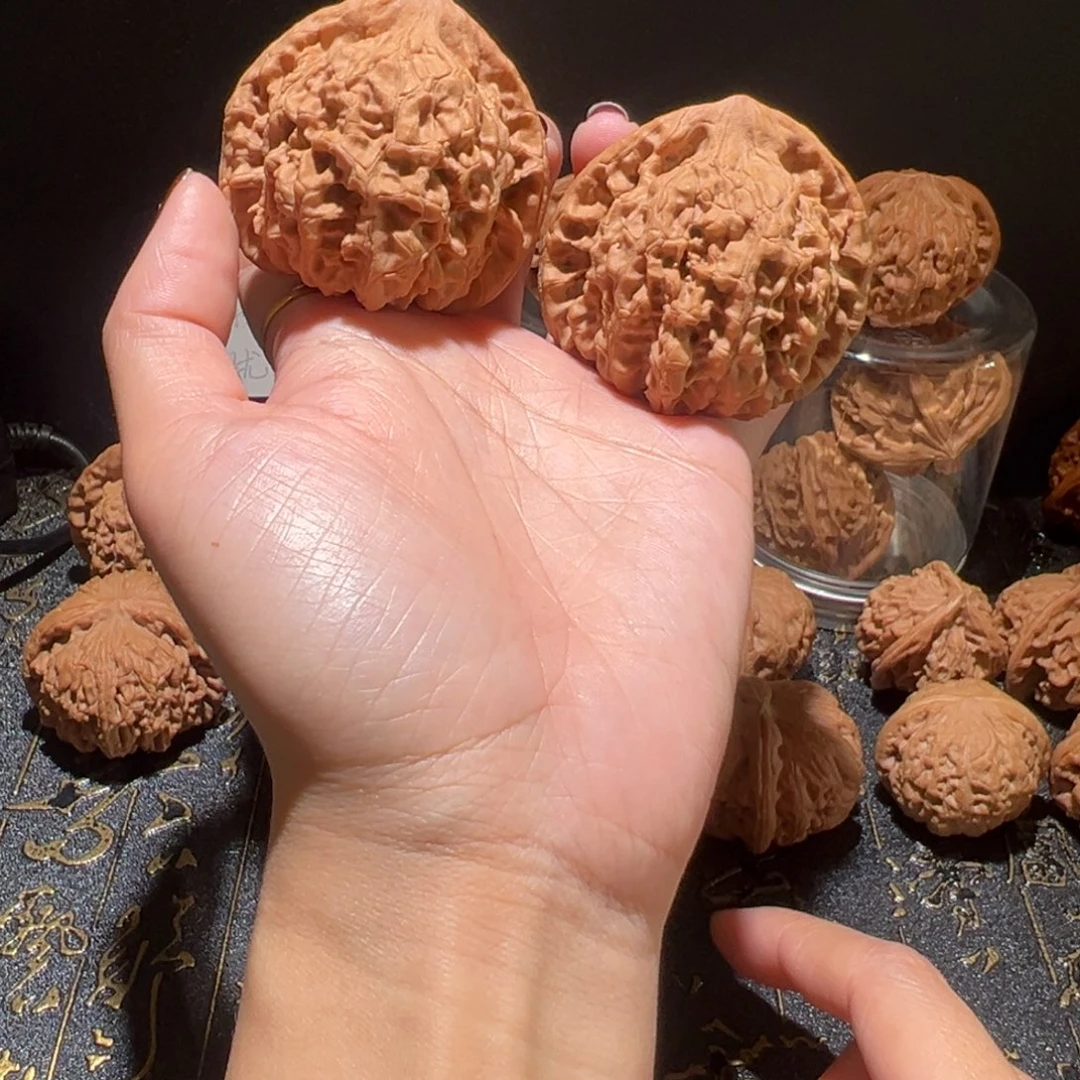 文玩核桃吊坠官帽51手把件150