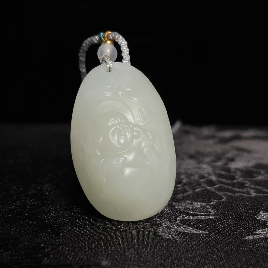 lot7133 和田玉挂件 45.3*29.5*20.3mm