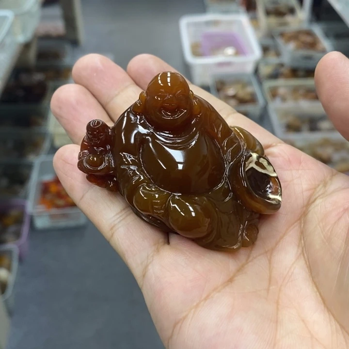 玛瑙/玉髓未镶嵌吊坠(不含链)