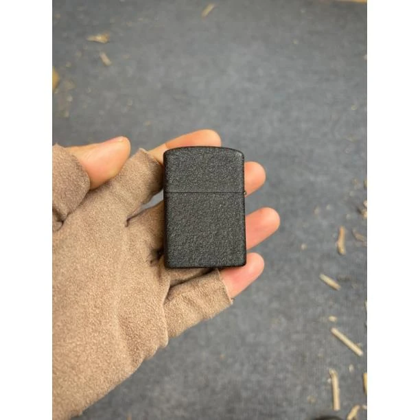 磨砂黑煤油打火机原装经典黑色005