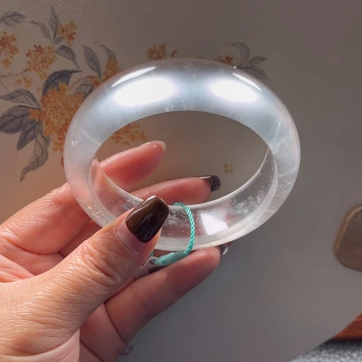 石英质玉未镶嵌手镯56-57