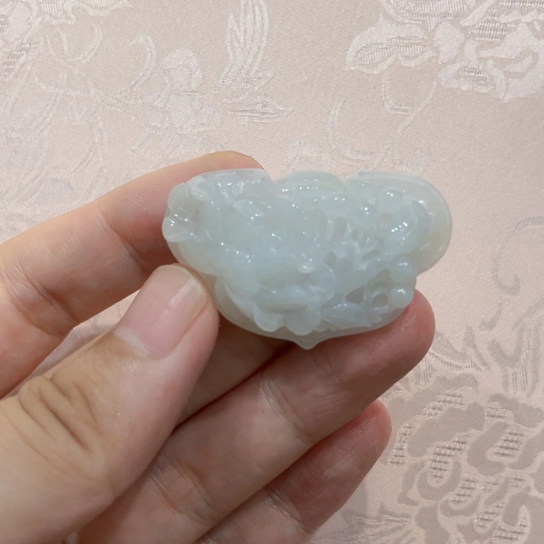 翡翠合金吊坠(赠链)