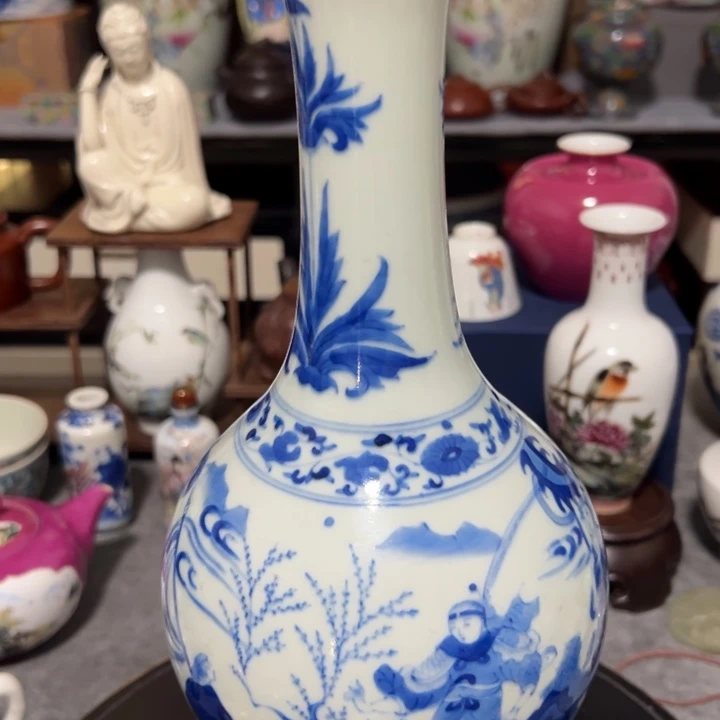 用***华青花瓷器青花瓷器