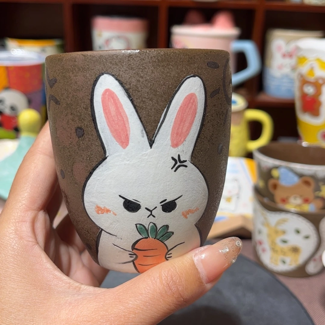 杯子陶景德镇陶瓷马克杯