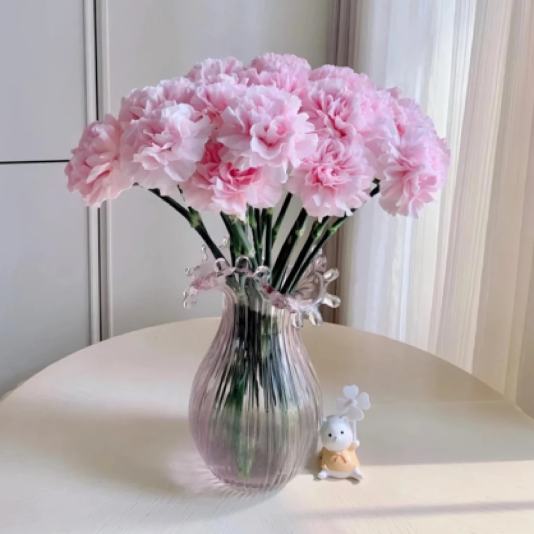 特价【鲜花同城送】10支樱花康乃馨（任意两单有送小礼品）