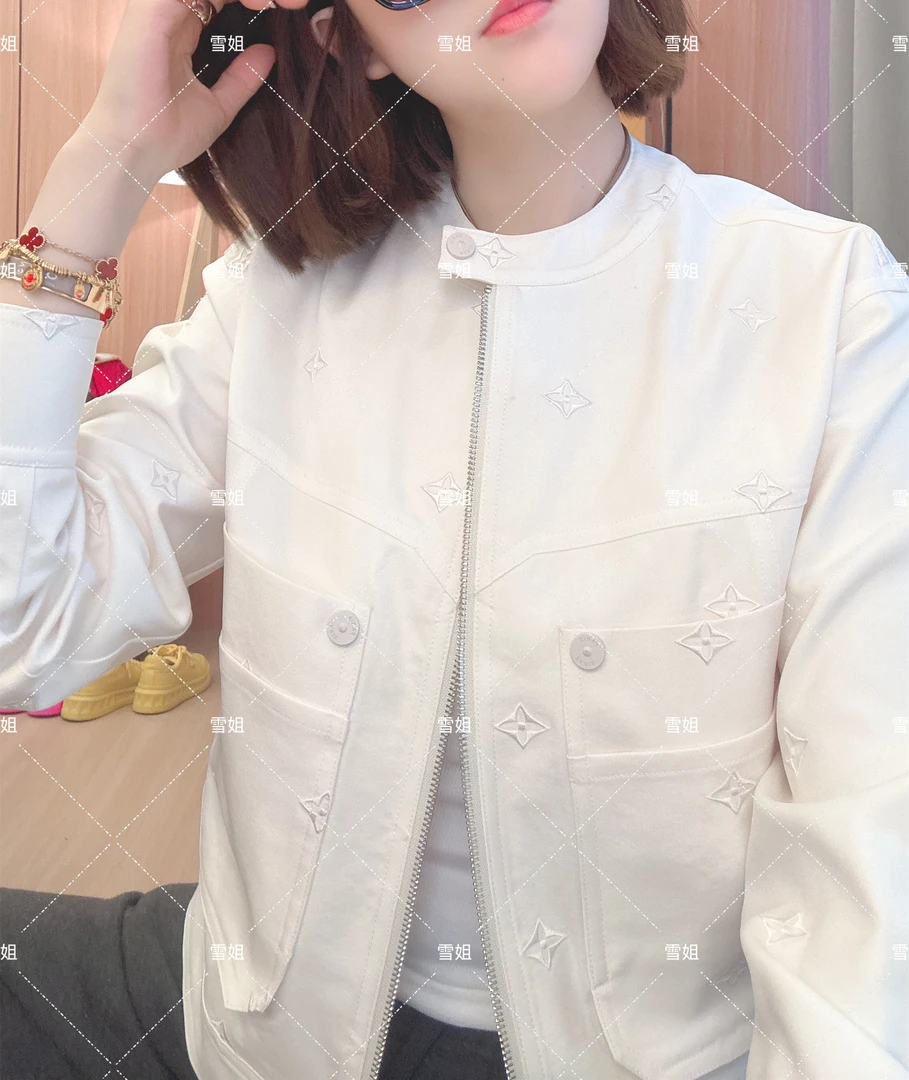 雪姐服饰「刺绣星外套」新款设计感休闲棒球服夹克外套时尚工装外套