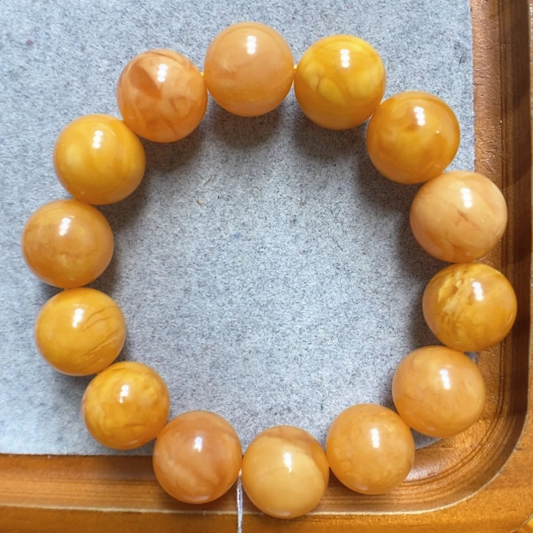 蜜蜡手串未镶嵌蜜蜡手串