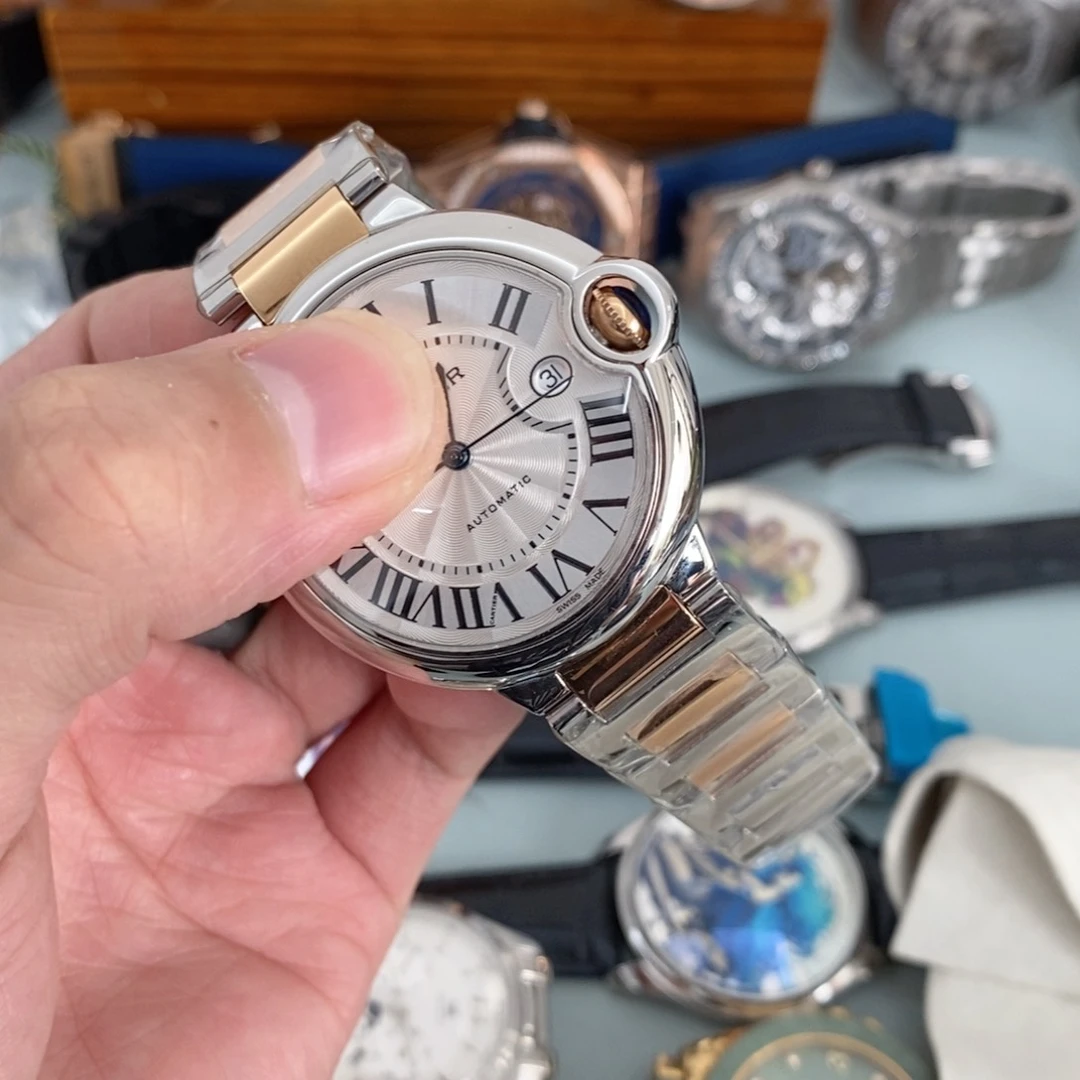 大***部钢机械机芯锻造碳镀金气球渐金