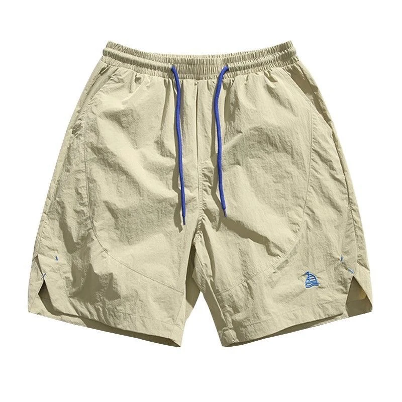 夏季户外速干运动短裤男女工装山系五分裤潮牌宽松休闲沙滩短裤潮