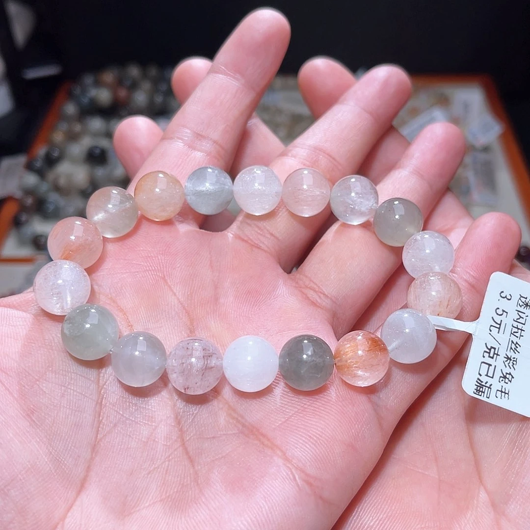 水晶手链未镶嵌199号主图手串  11+