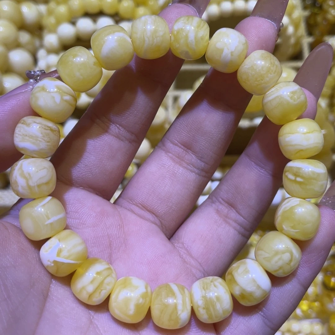 手绳琥珀未镶嵌11m
