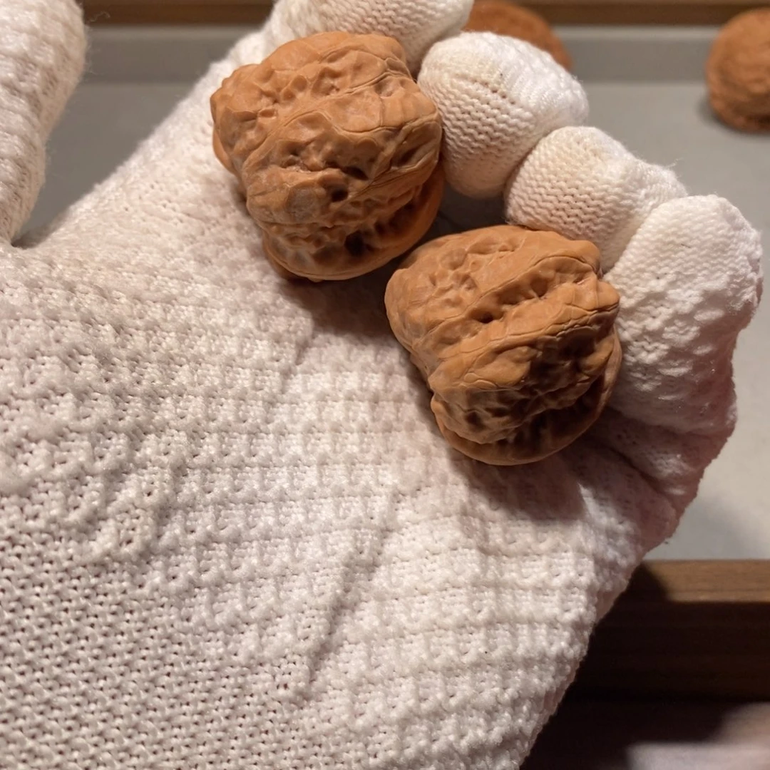 核桃把件34尺蛤蟆头