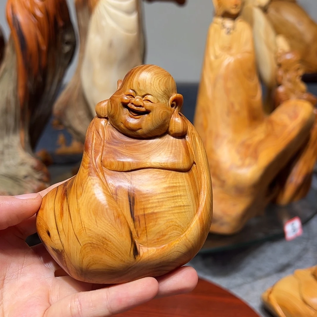 柏木崖柏木手把件摆件