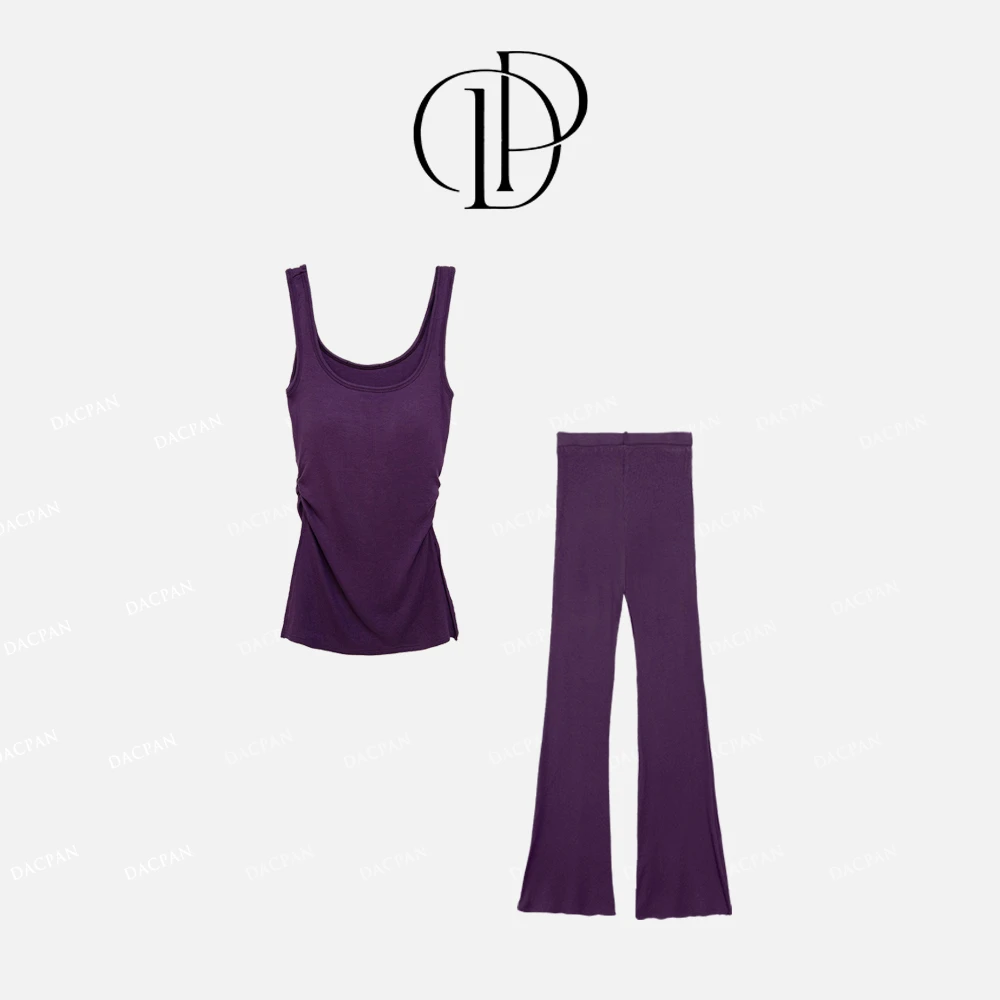 DACPAN-“优雅腿精”修身套装 上衣+长裤  2025/盼·DCP239