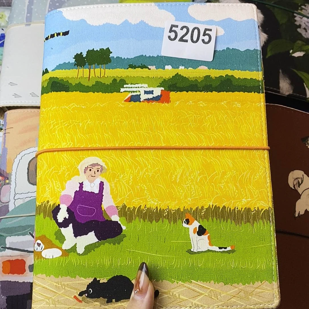 织绣a5活页不加纸5205