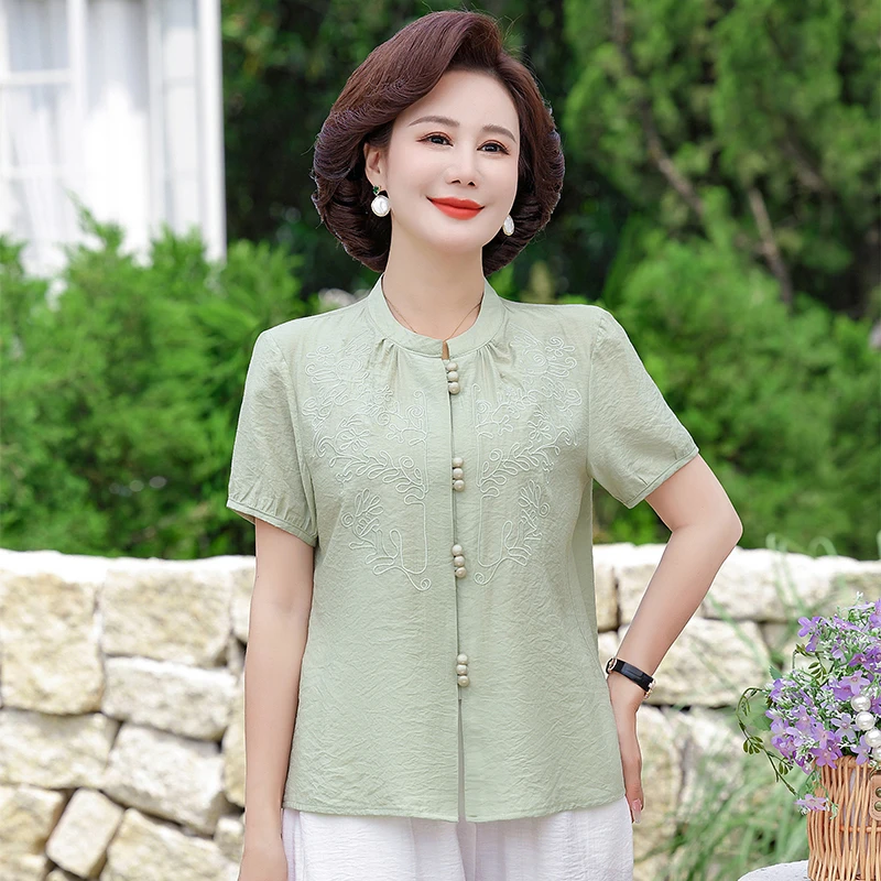 女上衣小衫打底衫正肩显瘦肚子遮肉大版739-新款百搭时尚品质短袖