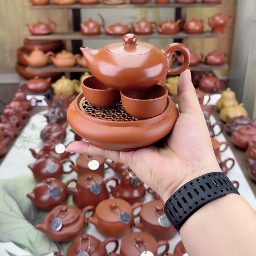 淡***志茶壶紫砂薄胎水磨内嵌凤雏壶