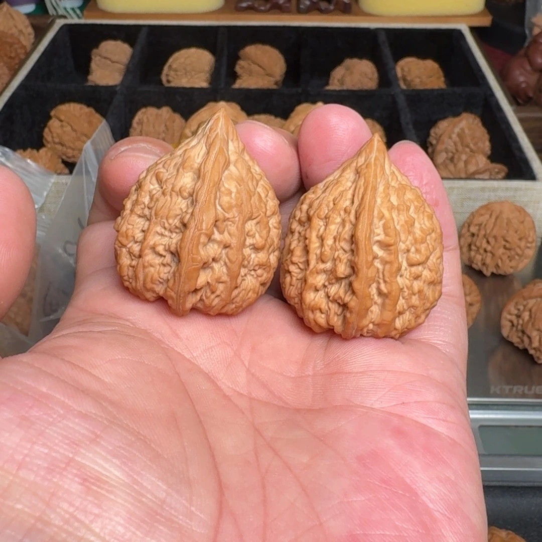 吊坠文玩核桃全品塔尖 尺寸33